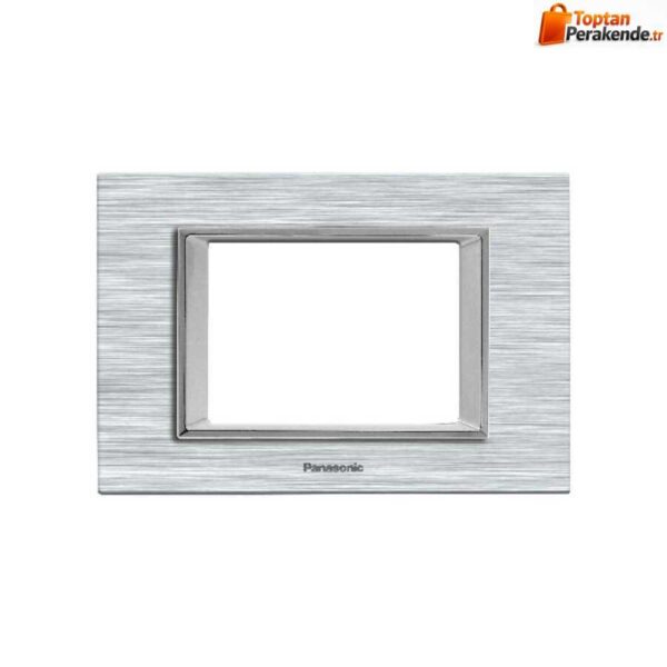 Viko Panasonic Thea Ultima Serisi Eloxal Gümüş Çerçeveler 2X2M Çerçeve